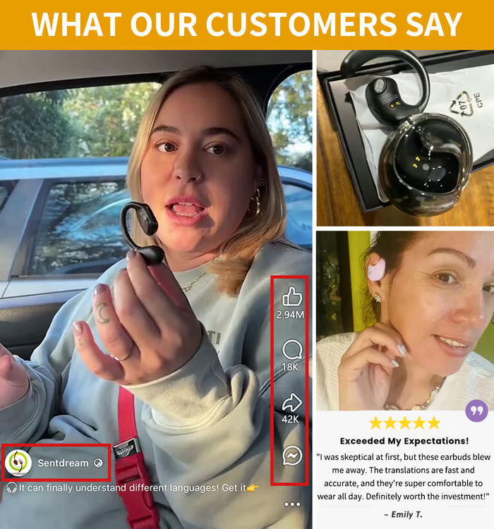 š#1 Best Seller ā”ā°AI Translation Wireless OWS Bluetooth5.4 Earphones (Fit iOS & Android)