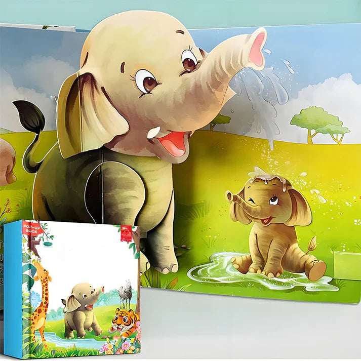 ✨【Kids' Animal-Themed Pop-Up Books】✨