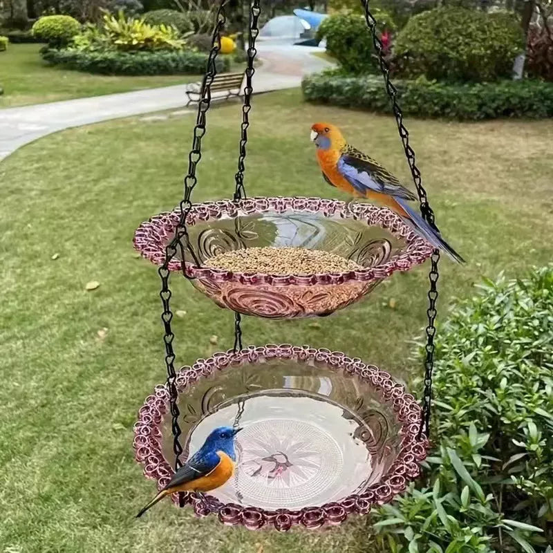 š„šSPRING DAY SALE- 50% OFFā”50K+ SOLD!š¦Solar Cascade Hanging Bird Bath Fountain