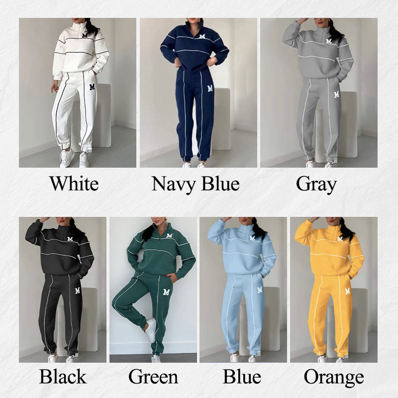 Casual Line Sweatshirt 2-Piece Set