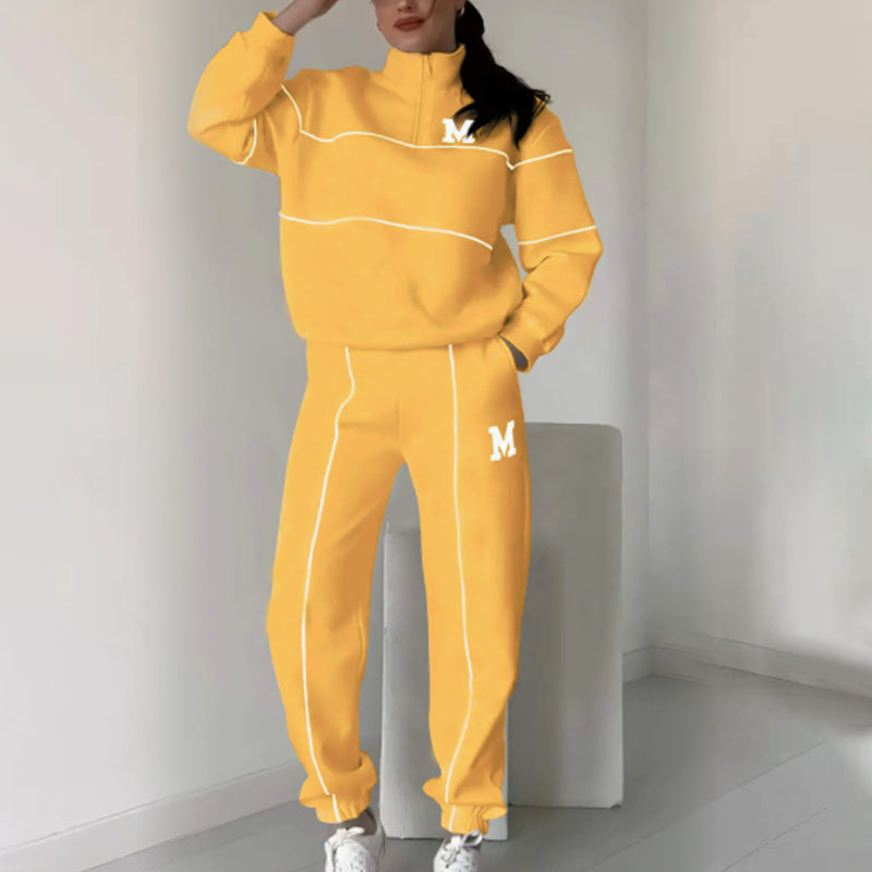 Casual Line Sweatshirt 2-Piece Set