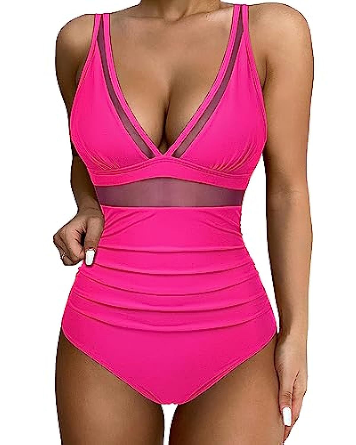 🏖️ 🏖️ Pre-Summer Sale 50% OFF🏝️Mesh Tummy Control Swimsuit