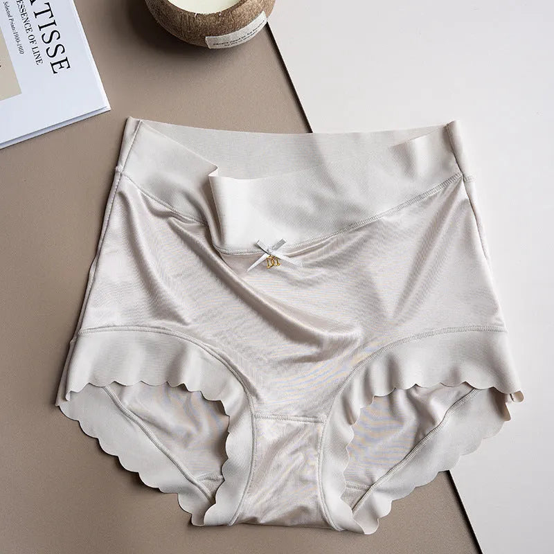 Premium Satin Antibacterial Ice Silk Moisture-absorbing Panties