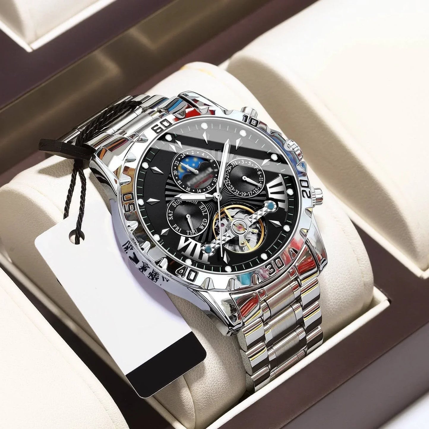 š„Swiss Brand New Waterproof Automatic Mechanical Watches
