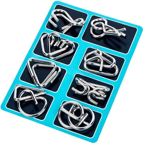 Educational intellectual Toys IQ Toys,Metal Brain teaser Puzzles