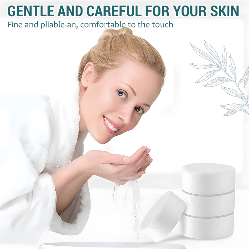 🏆Flash Sale⚡50K+ SOLD!💥EACH ONLY £0.06!!!✨Compressed Towel Tablets - 142% high-quality pure cotton