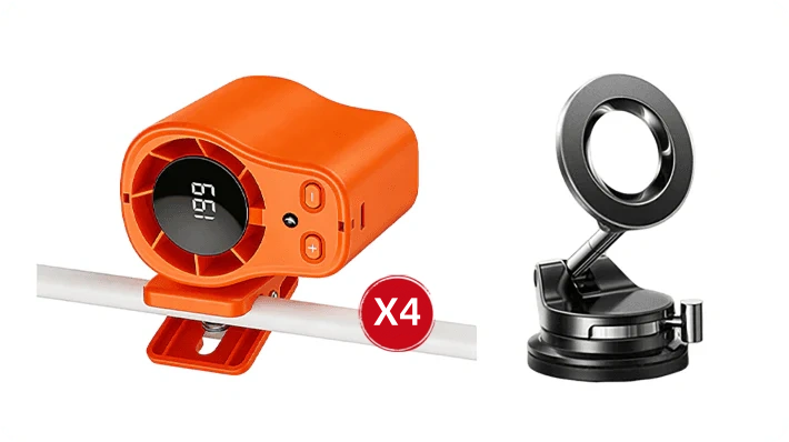 š„HOT SALE50% OFFš„Hands-Free Personal Cooling Fan with LED Display