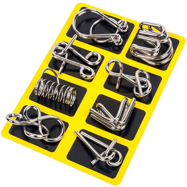 Educational intellectual Toys IQ Toys,Metal Brain teaser Puzzles
