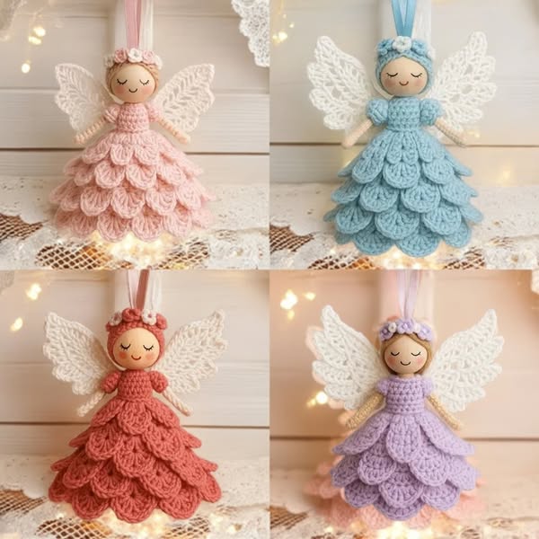 🔥Last day sale 50% OFF🎁Crochet your own angel – Complete craft ki