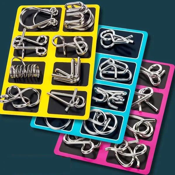Educational intellectual Toys IQ Toys,Metal Brain teaser Puzzles