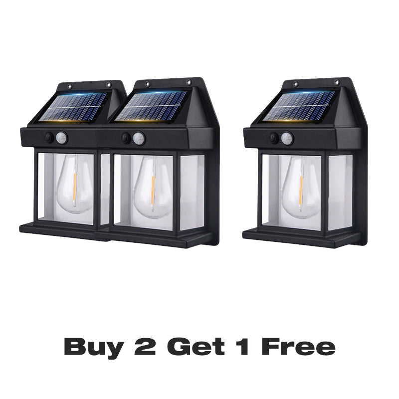 ๐ก๐ 50% OFF! Solar Wall Light with Motion Sensor โ Weatherproof, Auto On/Off, Easy Install for Garden & Pathway ๐