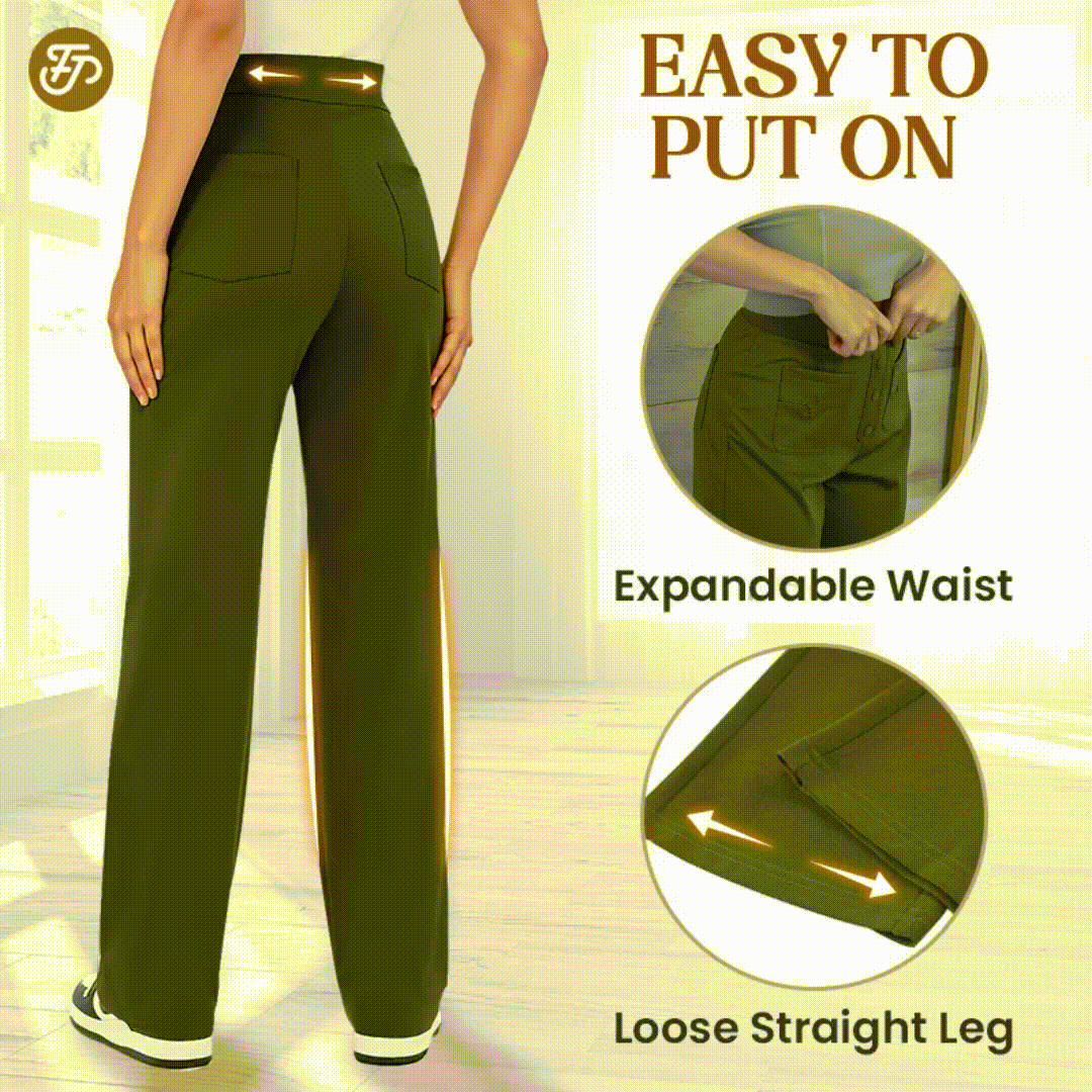 🎁Limited time 49% OFF⏳Women's Casual High Waist Stretch Pants