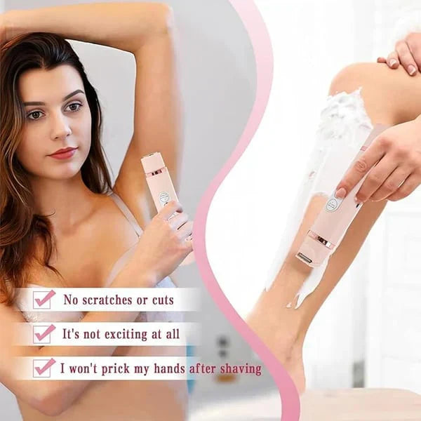 š„Limited Sale 50% OFFš„2-In-1 Women's Electric Cordless Shaver