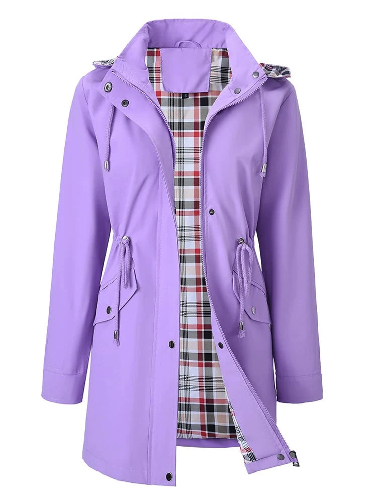 Free Shipping🔥Solid Color Casual Jackets, Waterproof and Windproof Coats, Hooded Windbreakers
