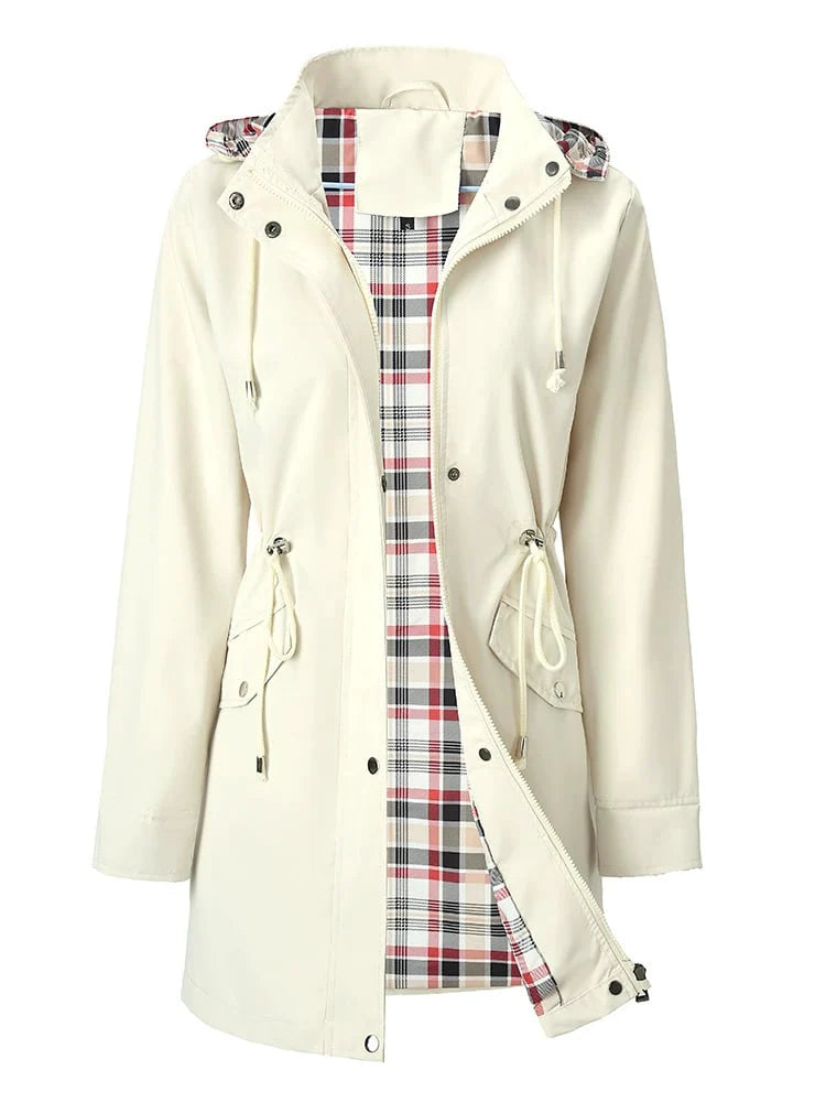 Free Shipping🔥Solid Color Casual Jackets, Waterproof and Windproof Coats, Hooded Windbreakers