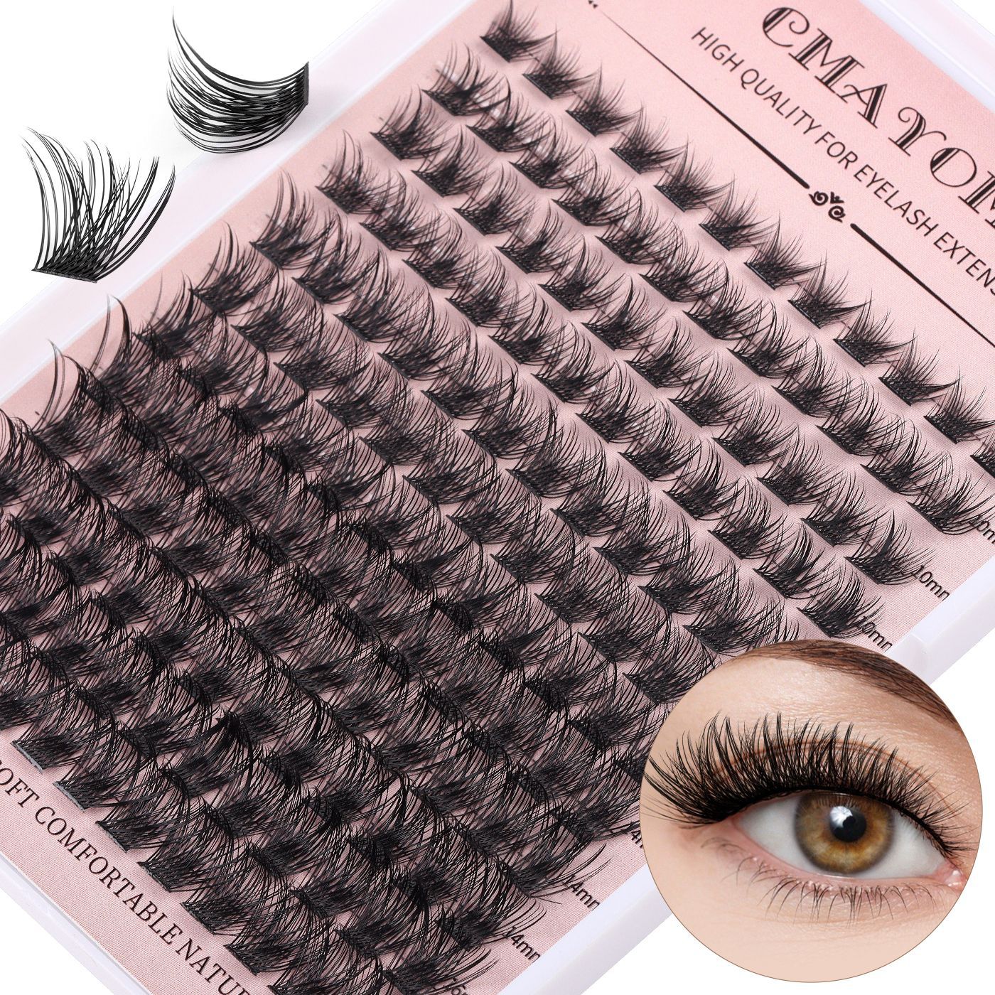 DIY Natural Volume Cluster Lashes Kit