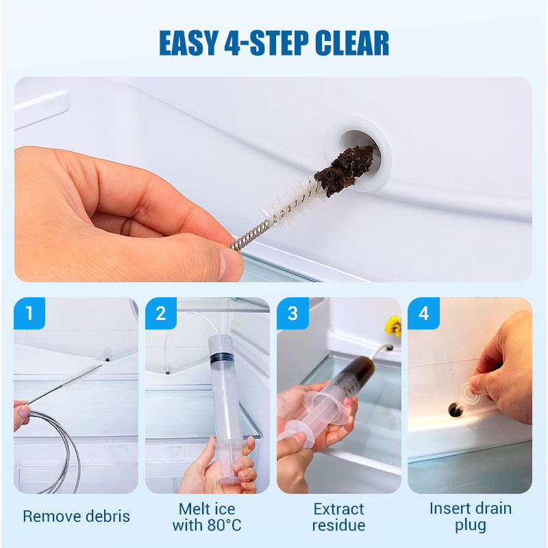 šLimited time 49% OFFā³Fridge Emptying Dredger And Cleaning Set