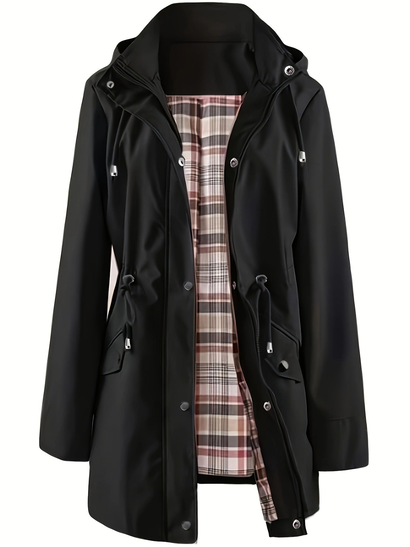 Free Shipping🔥Solid Color Casual Jackets, Waterproof and Windproof Coats, Hooded Windbreakers