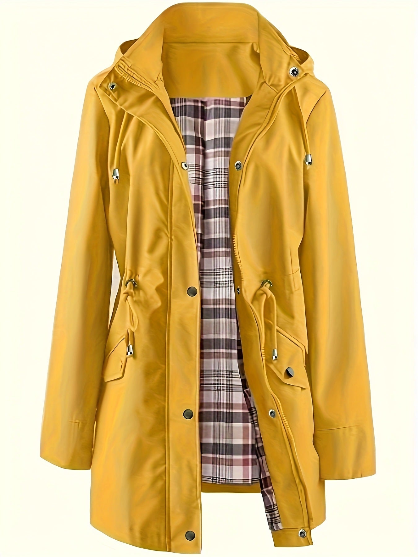 Free Shipping🔥Solid Color Casual Jackets, Waterproof and Windproof Coats, Hooded Windbreakers