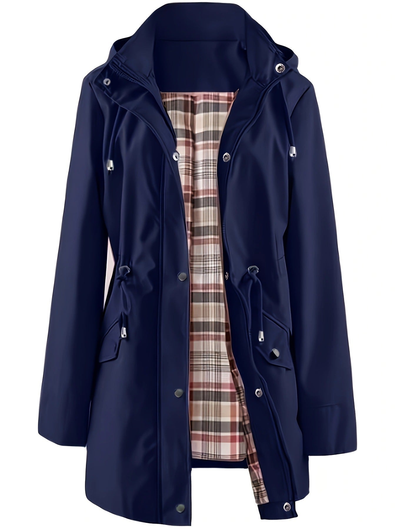 Free Shipping🔥Solid Color Casual Jackets, Waterproof and Windproof Coats, Hooded Windbreakers