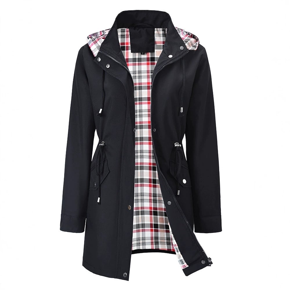 Free Shipping🔥Solid Color Casual Jackets, Waterproof and Windproof Coats, Hooded Windbreakers