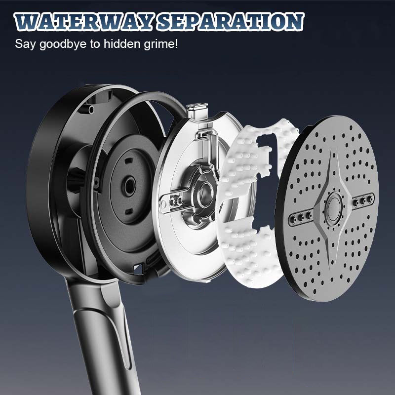 🔥Hot Sale🔥5-in-1Multi-Functional High Pressure Handheld Shower Head