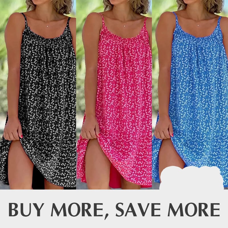 🔥Hot Sale 60 %OFF🔥loral Printed Camisole Dress