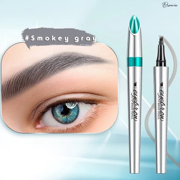 🎉High Quality 3D Waterproof Microblading Eyebrow Pen 4 Fork Tip Tattoo Pencil