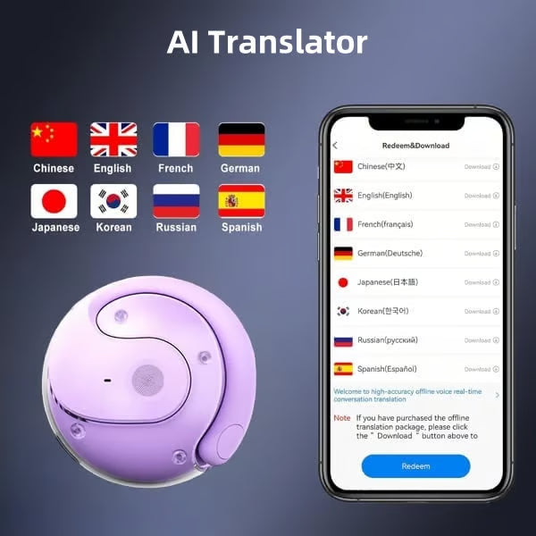 š#1 Best Seller ā”ā°AI Translation Wireless OWS Bluetooth5.4 Earphones (Fit iOS & Android)