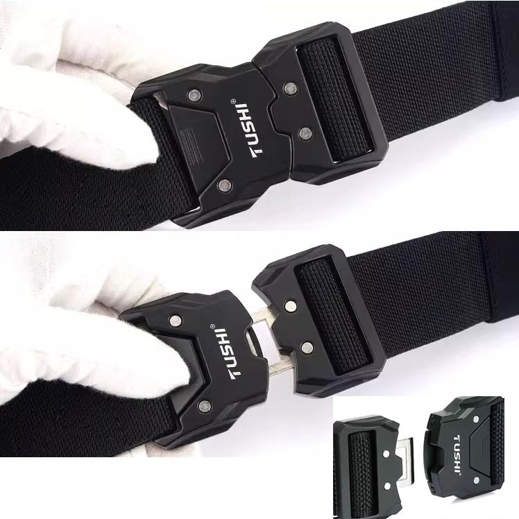 😎Tactical elasticated belt with quick-release buckle✨