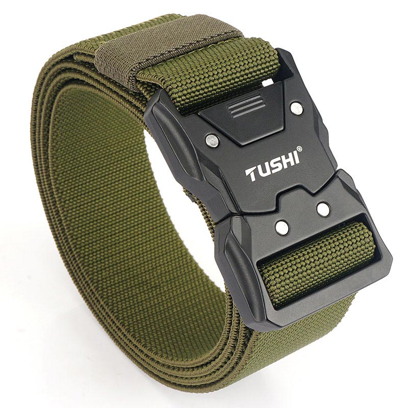 😎Tactical elasticated belt with quick-release buckle✨