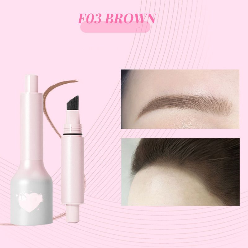 💥Natural Eyebrow Cream with Angled Brush