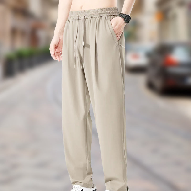 ⏳50% savings🌬️Men’s Summer Casual Ice Silk Loose Fit Quick Drying Pants👖