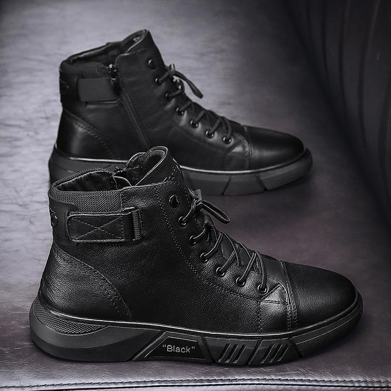 š Hot Sale 49% OFF š„MARTINI' BLACK LEATHER BOOTS