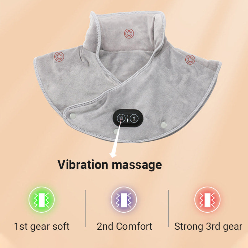 🔥This week's special price: £19.99!!🔥Electric Neck and Shoulder Heating Pad with Vibration
