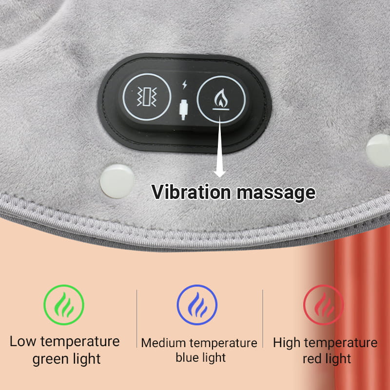 🔥This week's special price: £19.99!!🔥Electric Neck and Shoulder Heating Pad with Vibration