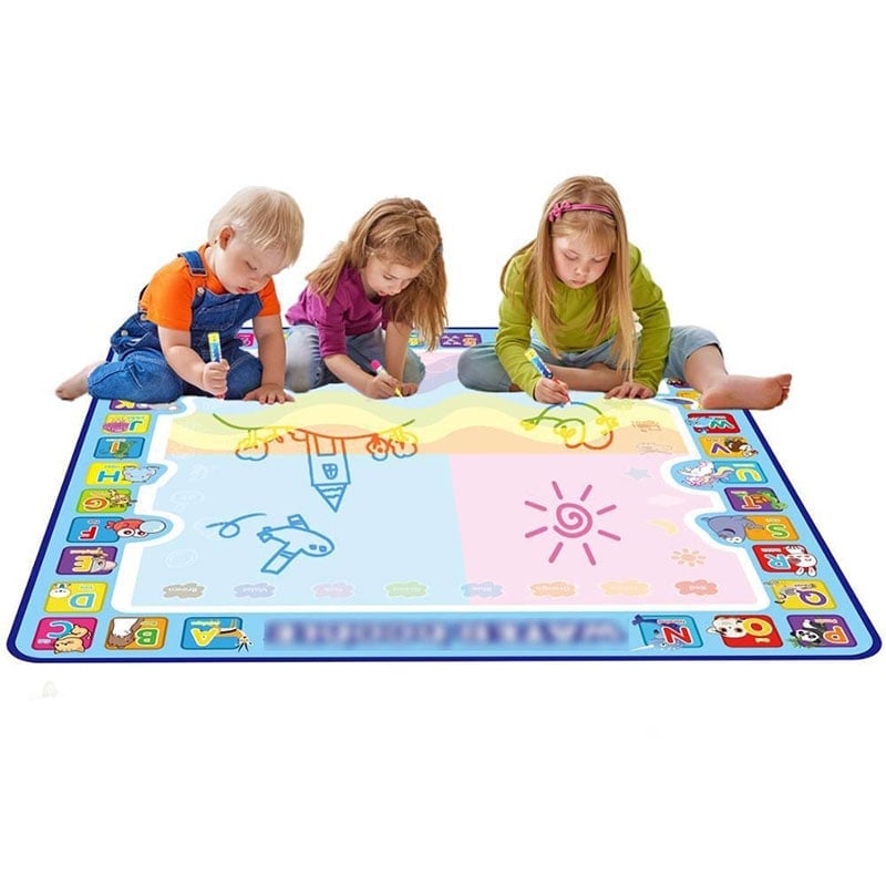 š„Last Day Promotion 50% OFFšWater Doodle Mat ,Aqua Painting Drawing Mat Mess Free Learning Toy Mat