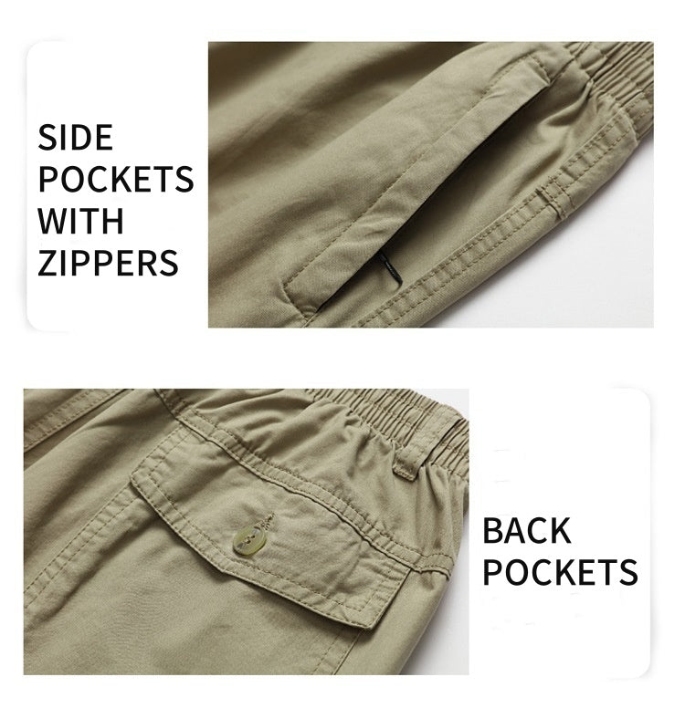 ā³Time-limited SpecialšMulti-Pocket Durable Ultra Comfort Loose Fit Pants