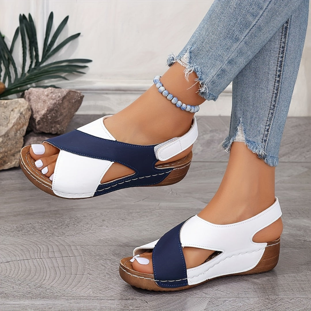 🔥Last Day Promotion 50% OFF 🏖️- Women's Ultra Comfortable Slope Heel Orthopaedic Sandals