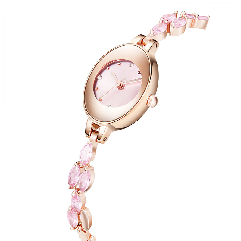 ✨2025 New Design🎀⌚Women's Colored Zircon Bracelet Watch
