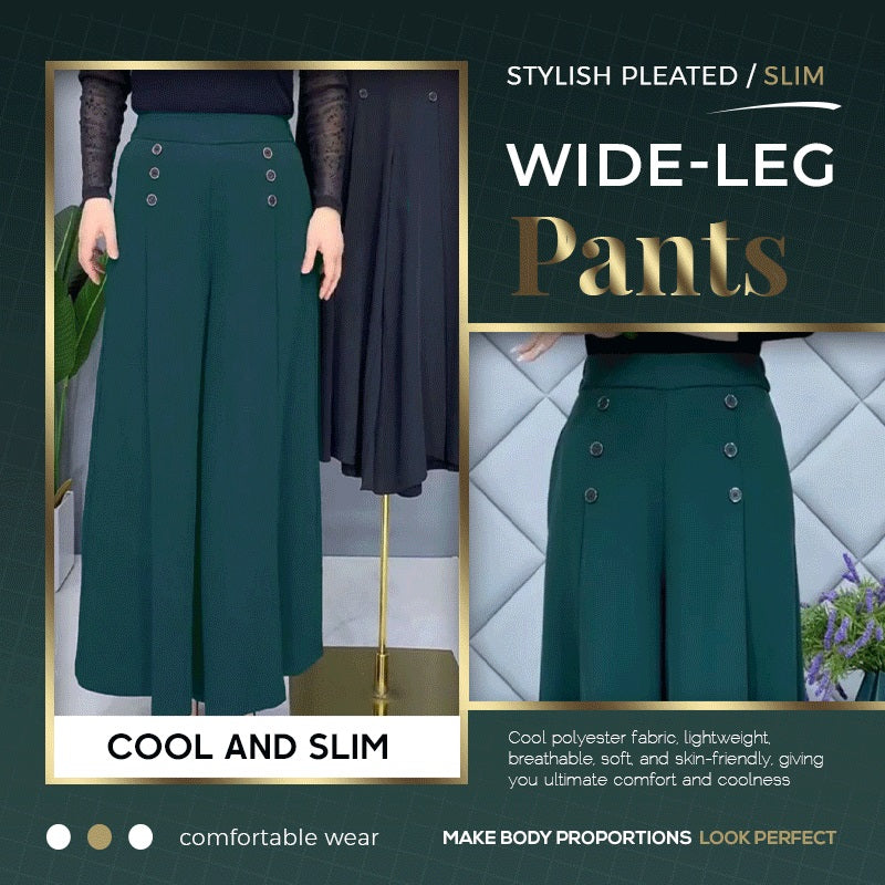 šHot Sale-Pleated Wide Leg Pants