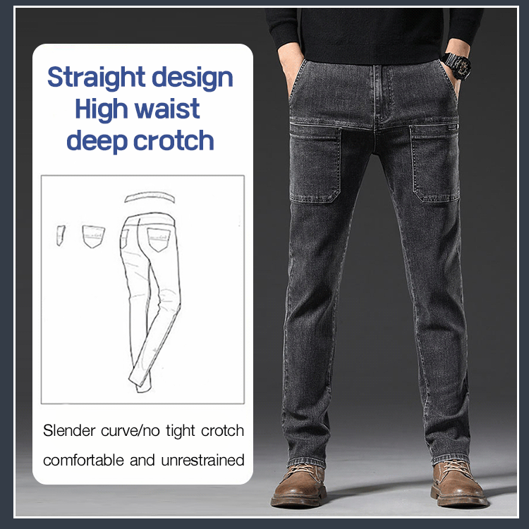 🔥Spring Specials-56% OFF💐Comfortable Multi-Pocket High Durable Cargo Jeans👖