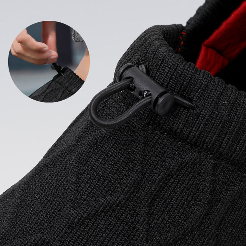 Non Slip Quick-Drying Slip On Knitted Sneakers
