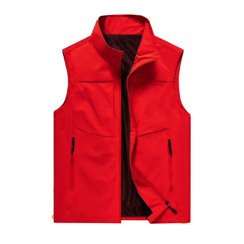 ⏳ Limited time 50% off! 💥Men's Comfortable Quick-Dry Vest with Pockets(From two pieces, the more you buy, the more you save!)