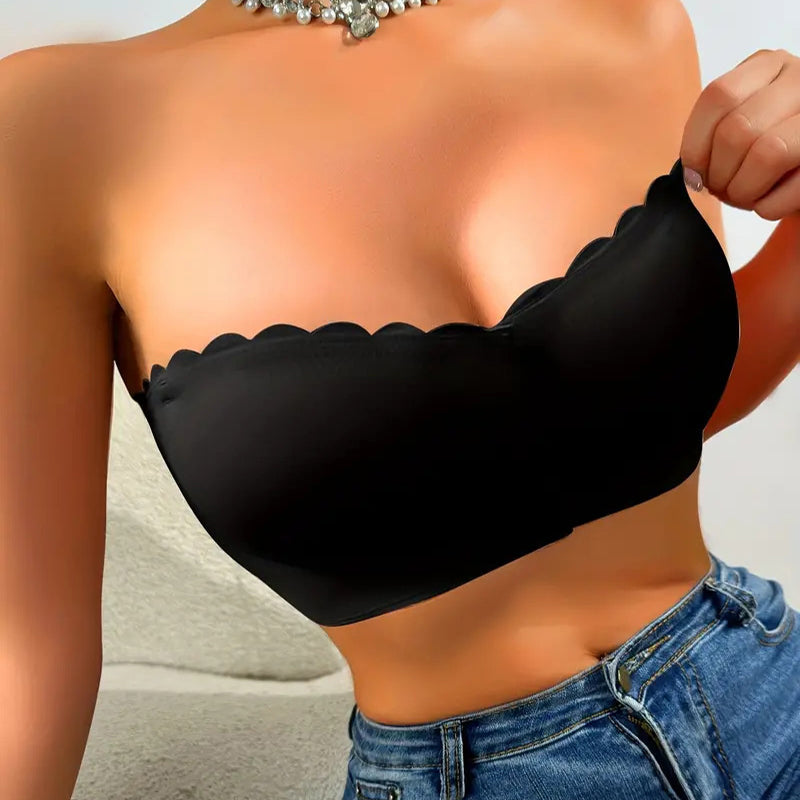 š„Last Day 49% OFFš„Seamless Front Closure Strapless Bandeau Bra