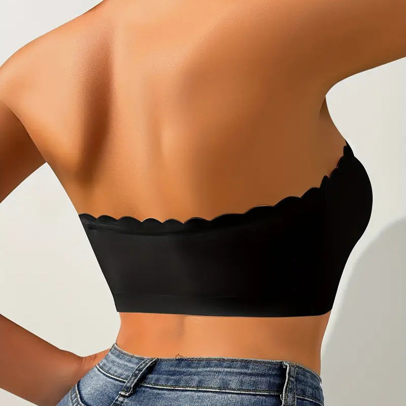š„Last Day 49% OFFš„Seamless Front Closure Strapless Bandeau Bra