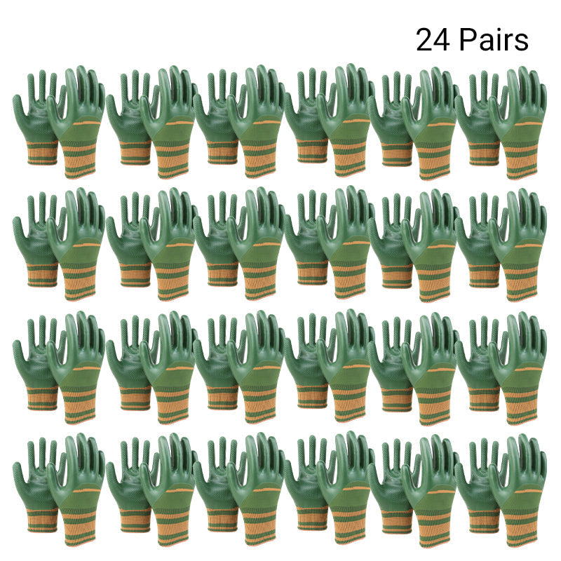 ๐ฅ 49% OFF๐ Rubber Coated Work Gloves with Knit Wrist Cuff