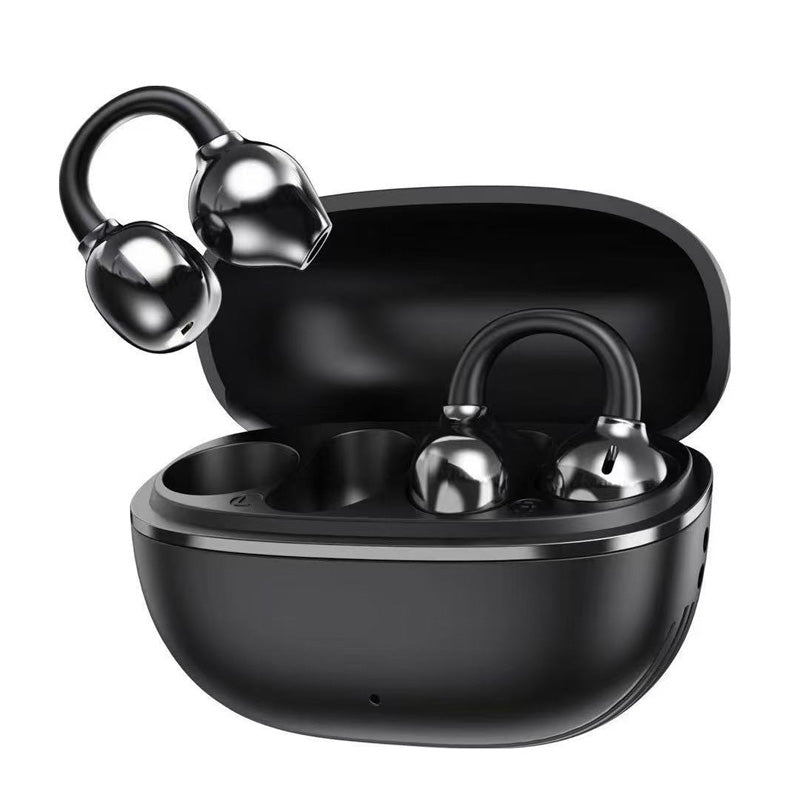 🎧 50% OFF NOW! 💎 Bluetooth 5.4 Clip-On Open Ear Earbuds – Noise cancelling & stereo sound – Perfect for sports, calls or travel – secure fit, long battery 🔋✨🏃♂️