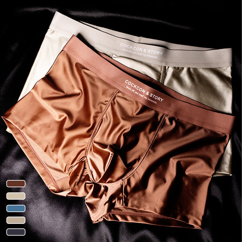 š„Men's Satin Ice Silk Briefs