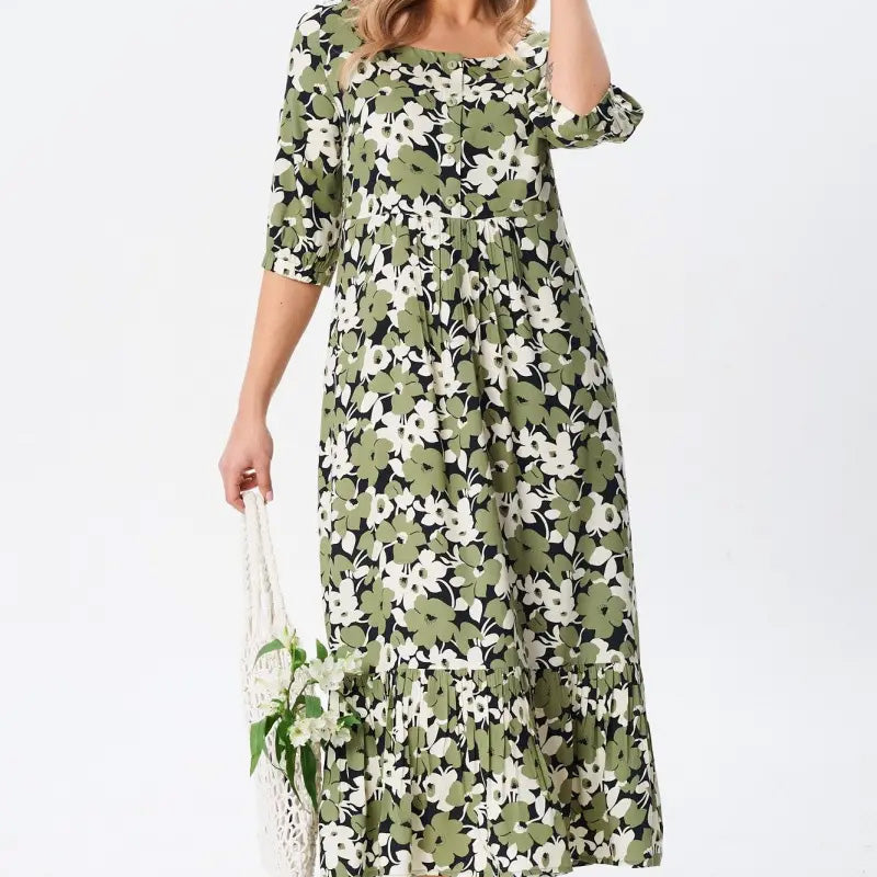 š„Women's Casual Floral Slim Half Sleeve Dresses